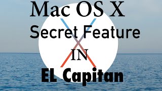 Cool Secret Mac OS X Trick (4K 60fps)