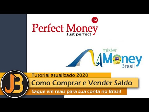 Como sacar da Perfect Money em reais para sua conta no Brasil usando Mister Money