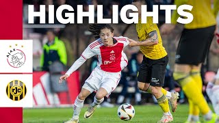 Highlights Jong Ajax  Roda JC | Keuken Kampioen Divisie