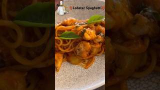 Lobster Spaghetti Pasta food foodblogger italian lobster shorts