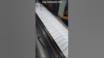 Facial Tissue Folding Machine. #makeup #cleaning #production