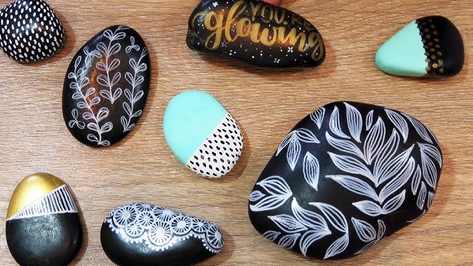 Outdoor Craft Ideas: Rock Painting Tutorial — kinueko