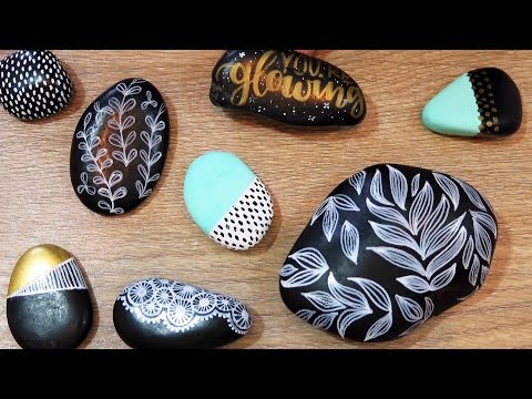 ROCK PAINTING for the First Time  Ideas and Tips, What I Learned 