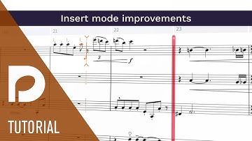 Improvements to Insert Mode | Introducing Dorico 4