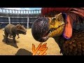 Le dodorex vs le giganotosaurus   ark survival evolved 