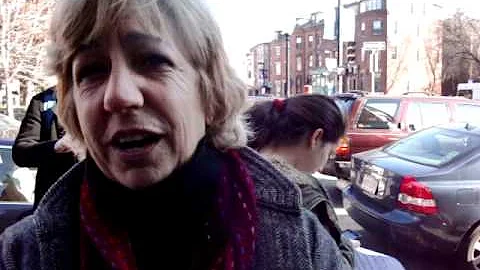 Ridgely Fuller, Occupy Boston Day of Action, Decem...