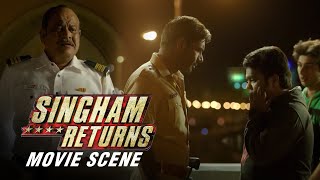 Ajay Devgn Ki Solid Entry | Singham Returns | Movie Scene