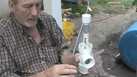 An External Aquaponic Bell siphon for flood and drain systems .