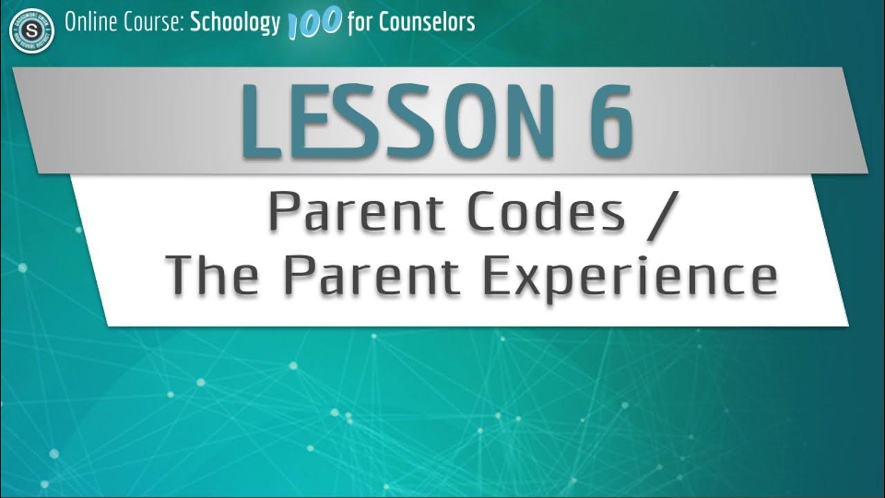 Parent Access Code Parent Experience YouTube