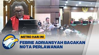 Download lagu Febrie Adriansyah Minta Dakwaan Dibatalkan, Ini Alasannya - [Metro Hari Ini]
