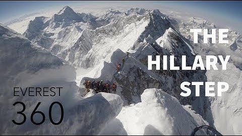 Hillary Step Panorama - Mount Everest 2018