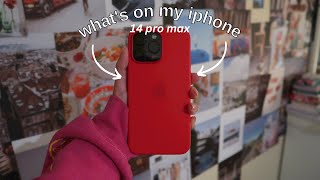 WHAT'S ON MY IPHONE 14 PRO MAX 2023