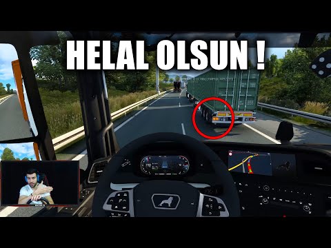 KEŞKE HERKES BÖYLE OLSA !! GERÇEK TIRCILIK BUDUR | ETS2MP