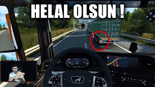 KEŞKE HERKES BÖYLE OLSA !! GERÇEK TIRCILIK BUDUR | ETS2MP