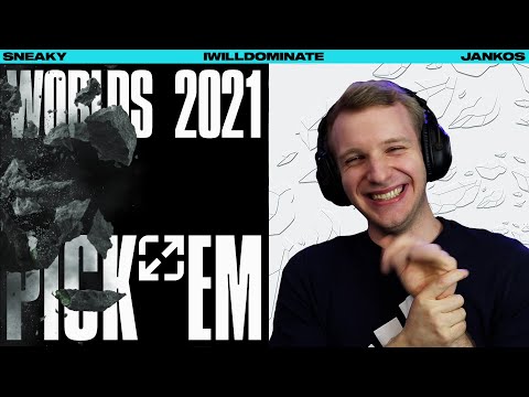 Jankos, Sneaky and IWillDominate predict who’ll WIN WORLDS 2021??? | Pick ‘Em