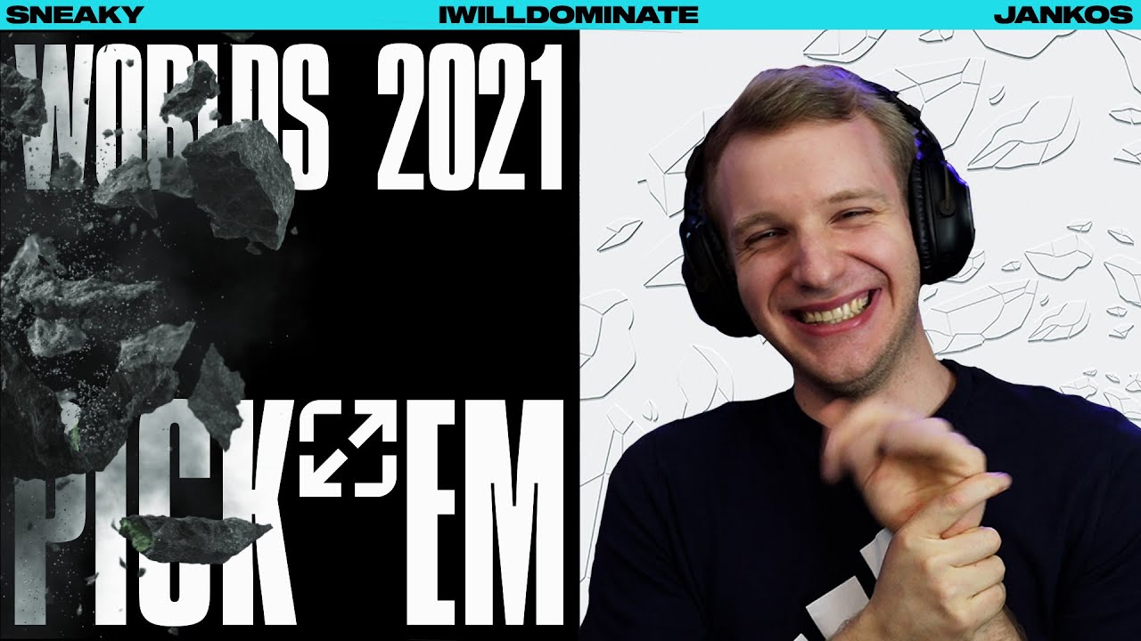 ⁣Jankos, Sneaky and IWillDominate predict who’ll WIN WORLDS 2021??? | Pick ‘Em