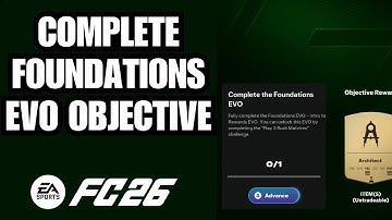 Hoe je de Foundations EVO Venturing Out-doelstelling in FC 26 voltooit