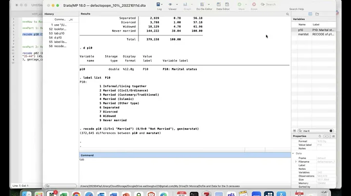How to Recode Categorical and Continuous Variables in Stata | Applied Statistics for Social Science