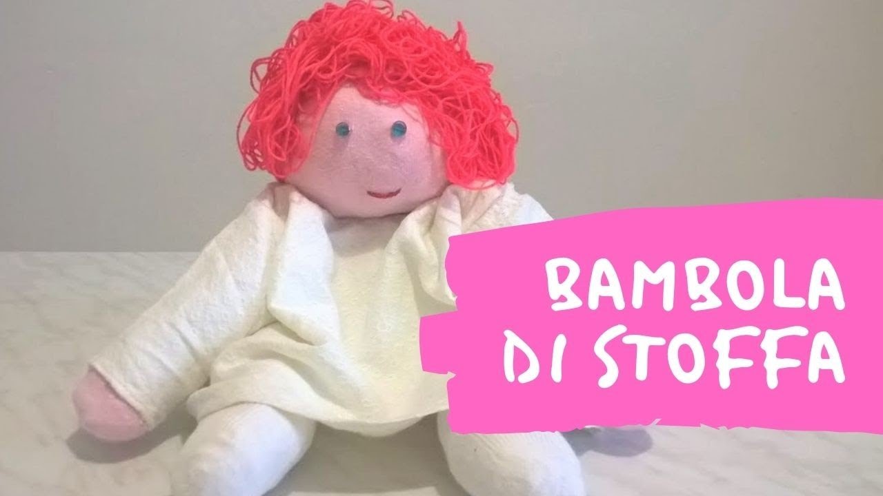 tutorial bambole di stoffa