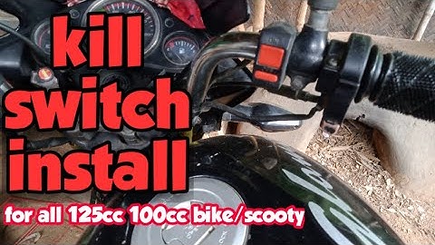How To Install an Engine Kill Switch of any motorcycles