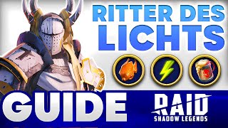 Ritter des Lichts Raid Shadow Legends⚡Champion Guide Deutsch ➕ Epische Helden Code 2025