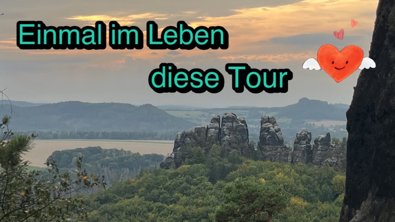 Beste Tour in der Sächsische Schweiz - WOW, was für eine schöne Wanderung - der Lieblingstouren VLOG