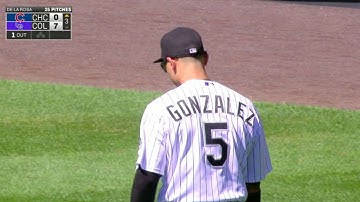 CHC@COL: CarGo lays out in right to make great catch