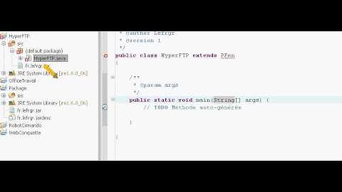 Eclipse IDE (Java) : Importer un package perso