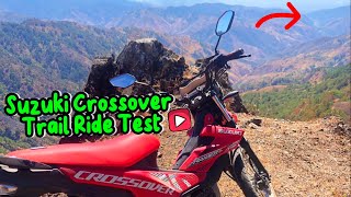 Suzuki Crossover Trail Ride Reviews | Honda XRM fi vs. Suzuki Raider Crossover | Mt. Ugo