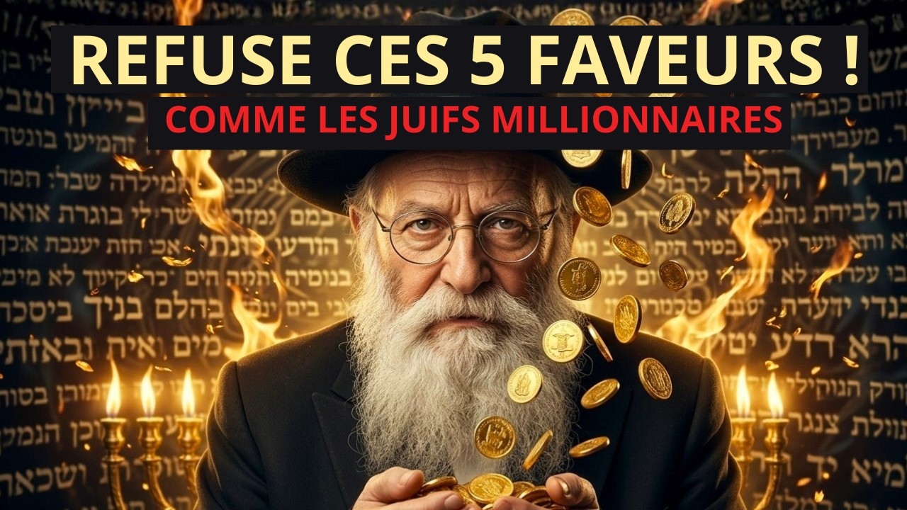 REFUSE CES 5 FAVEURS COMME LES JUIFS MILLIONNAIRES