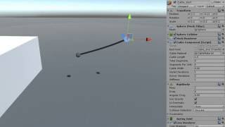 Unity cable component - verlet integration