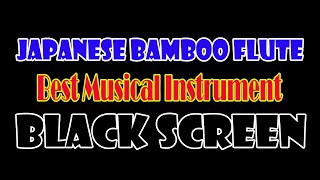 10 Hours Of Japanese Bamboo Flute, Guzheng and Erhu For Relaxing | Black Screen With Best Musical screenshot 5