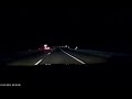 Maserati almost causes accident making dangerous pass pa turnpike