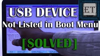 UEFI Boot | How to Boot From USB Flash Drive (USB Device Not Listed in Boot Order : Solved) screenshot 4