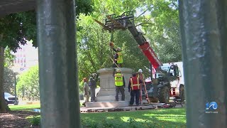Confederate statues removed in Richmond