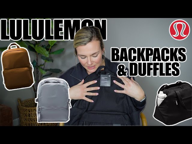 LULULEMON BACKPACK REVIEW & COMPARISON! - YouTube LULULEMON BACKPACK REVIEW & COMPARISON! - YouTube