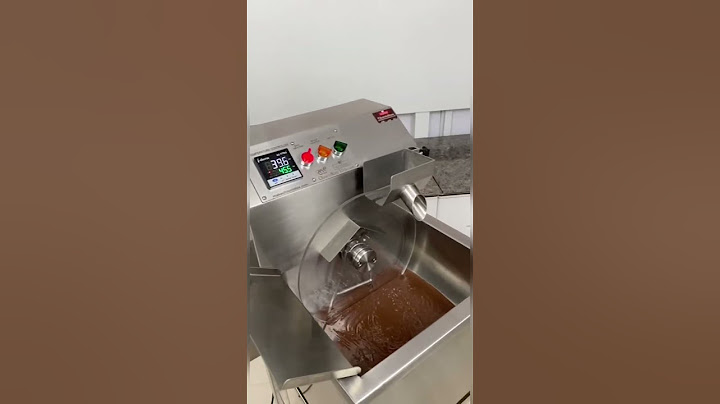 Start your Chocolate Business with Mangharam’s ChocoMan 15. Melt, temper & mould #chocolate easily