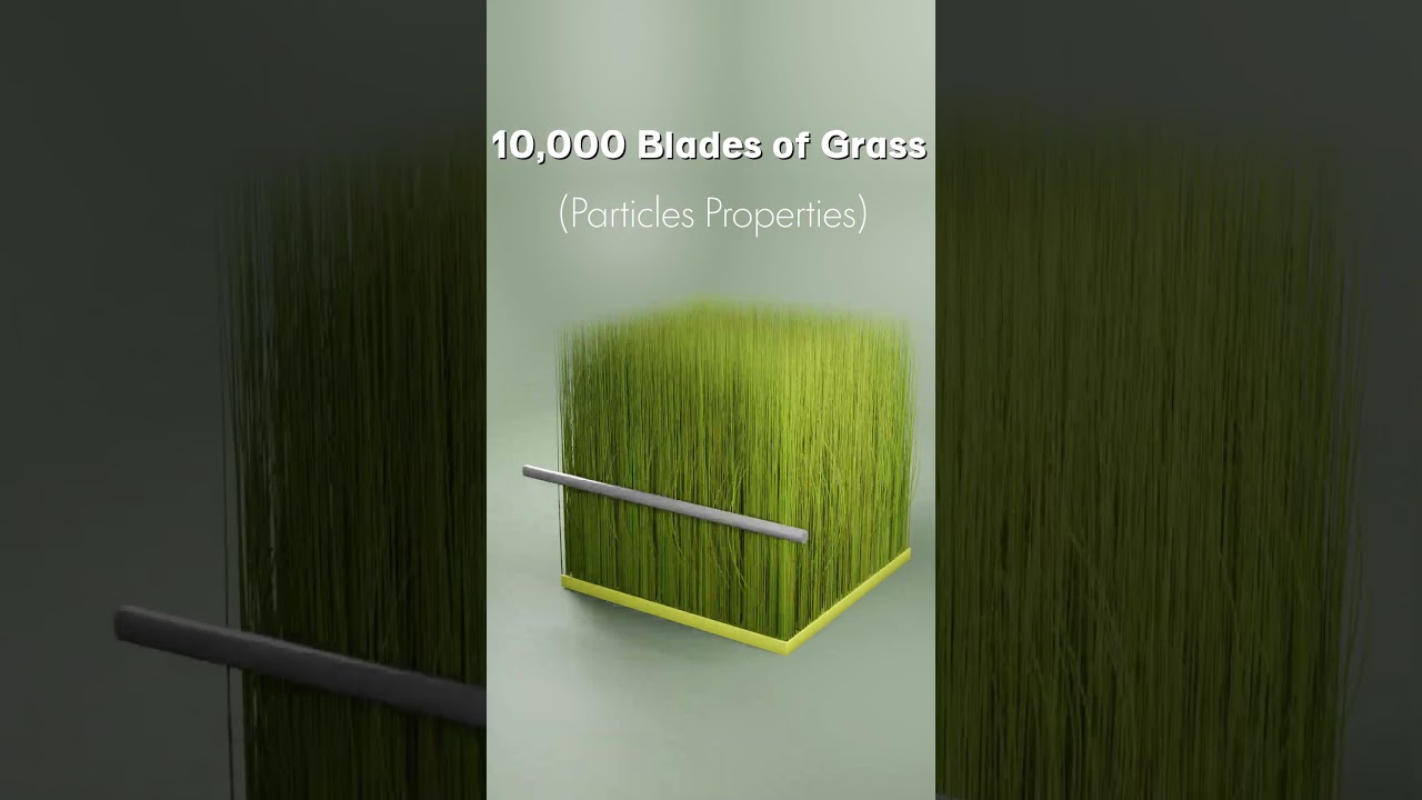 The Most Satisfying 3D Physics Showcase | Hair Particles