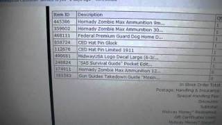 MidwayUSA Order