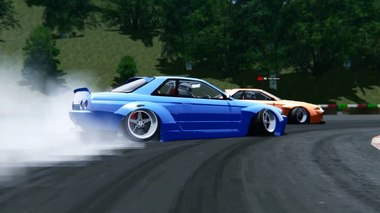 Assetto Corsa box cam drift chase rockt bunny Gtr32 YouTube