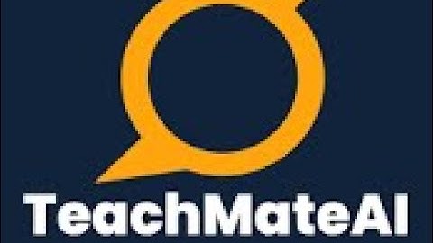 Using TeachMateAI To Help Teachers