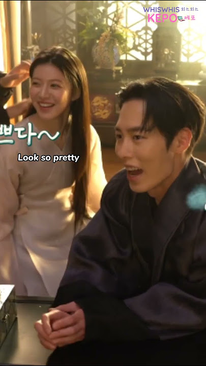 Look how Jaewook teasing Yoonjung so cute 😀 #alchemyofsouls #kdrama #shorts #leejaewook