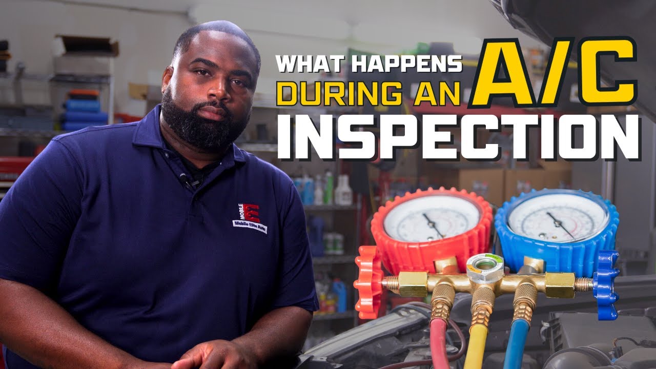 What Happens During Your Vehicles A/C Inspection - YouTube