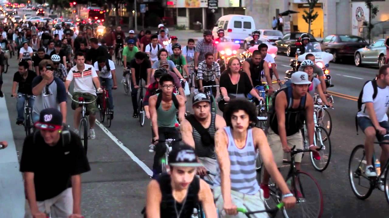 Los Angeles Critical Mass August 26, 2011