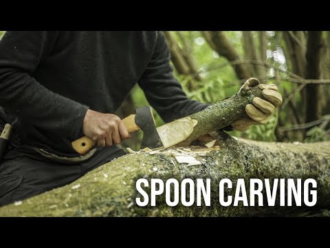 Bushcraft - Spoon Carving na Floresta Inglesa - Dia 02