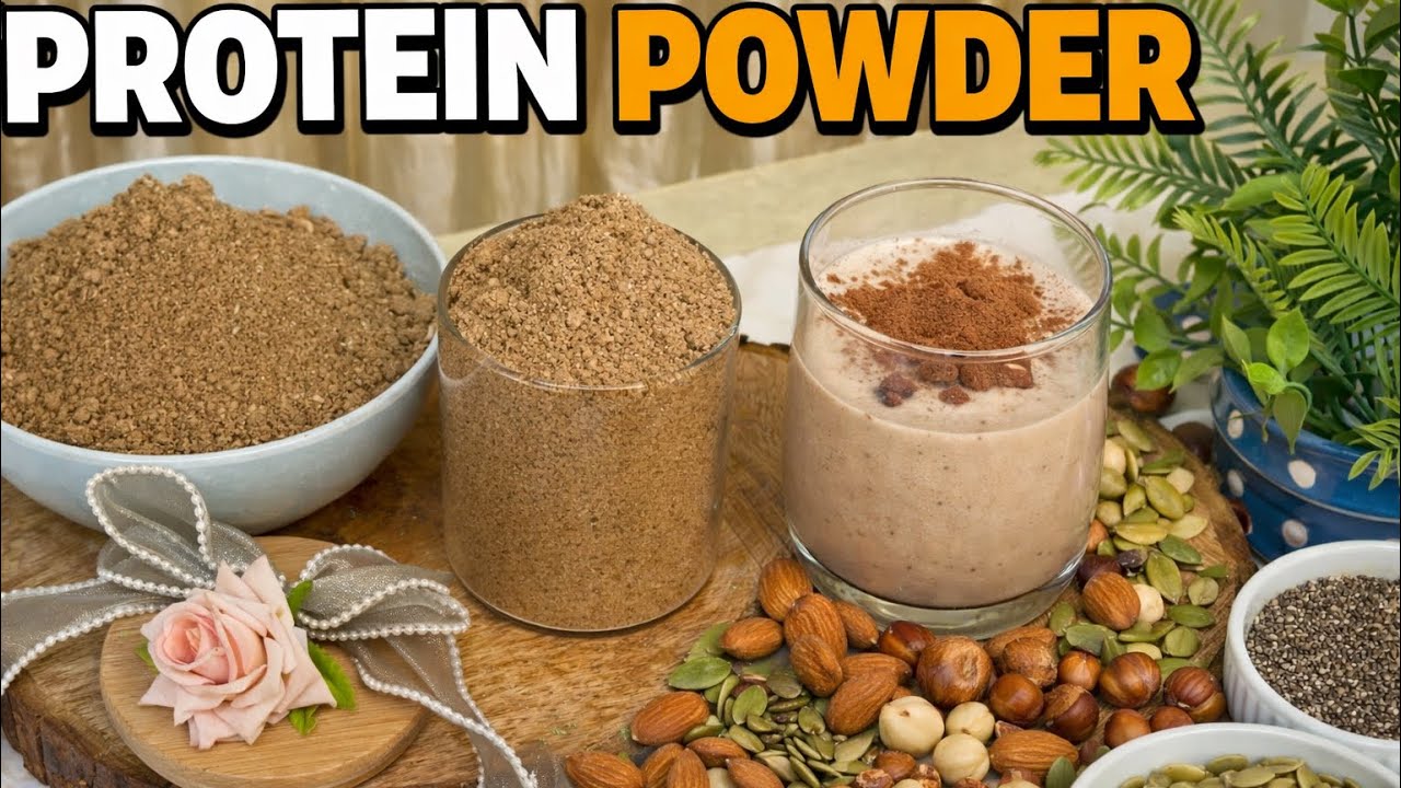 Guilt free Homemade Protein Powder Changed My Diet  |Natural,Clean & High Protein#bhartiscraftycurry