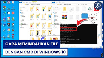 Cara Memindahkan File Dengan CMD Di Windows 10 | Memindahkan File Di CMD