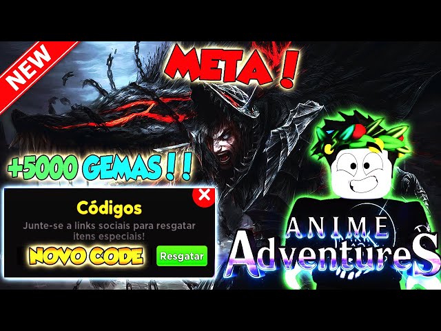 TODOS OS NOVOS CÓDIGOS ANIME ANIME ADVENTURES 2023!! ROBLOX ANIME ADVENTURES  🎉 1 ANO CODES!!! 