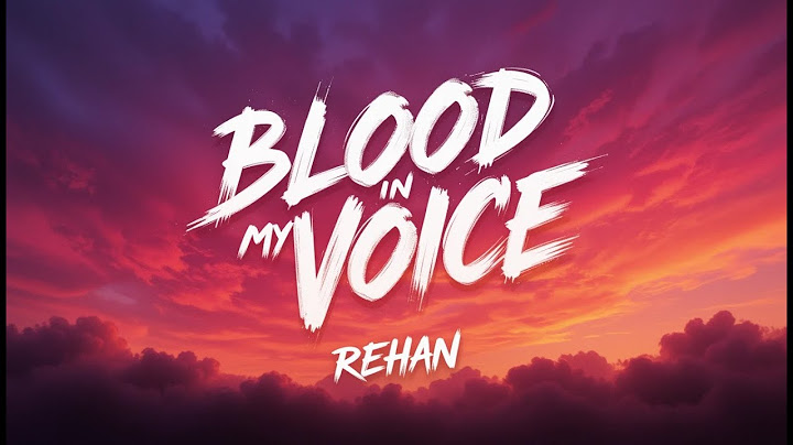 BLOOD IN MY VOICE - This Song WILL make You Feel Like A Commander