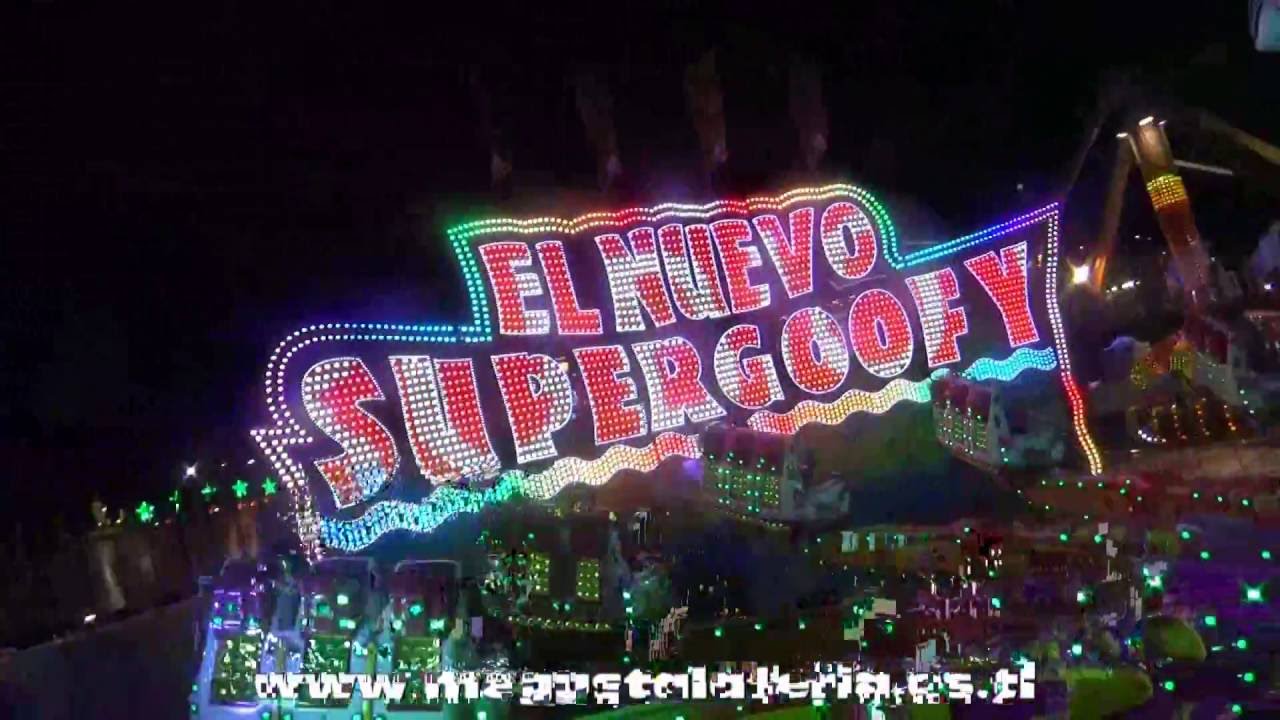 POV OnRide Nuevo Super Goofy Feria Colombinas de Huelva 2.016